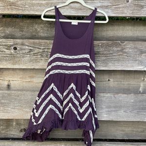 Free People Viole Trapeze Slip